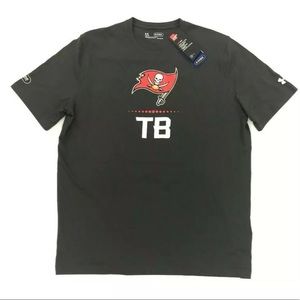 Under Armour Tampa Bay Buccaneers T Shirt Black